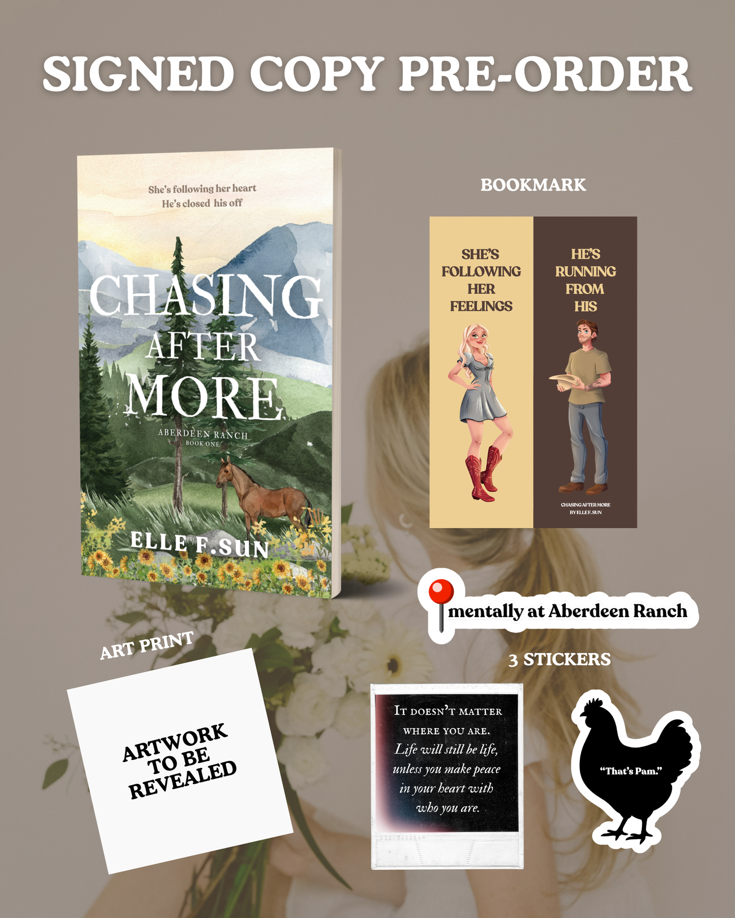 Chasing After More by Elle F. Sun; Signed Copy Pre-Order